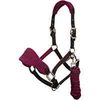 LeMieux Vogue Fleece Headcollar and Leadrope Cabezal- Unisex Adulto